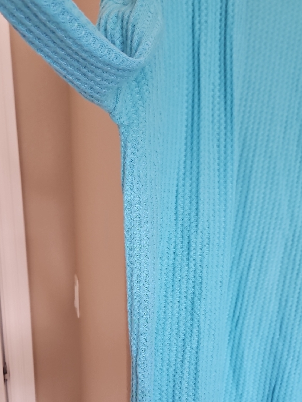 Inherit Turquoise Knit Button Cardigan - Picture 4 of 6